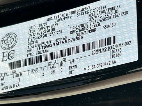 Used 2024 Ford F350 Limited w/ FX4 Off-Road Package image 36