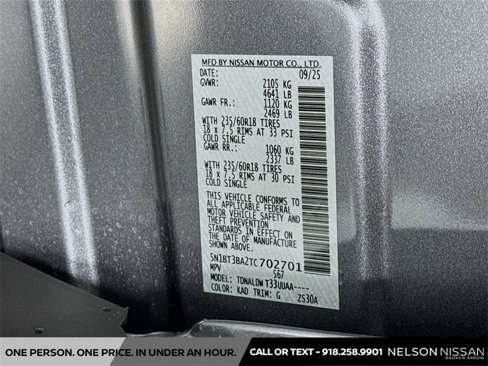 New 2026 Nissan Rogue SV image 32