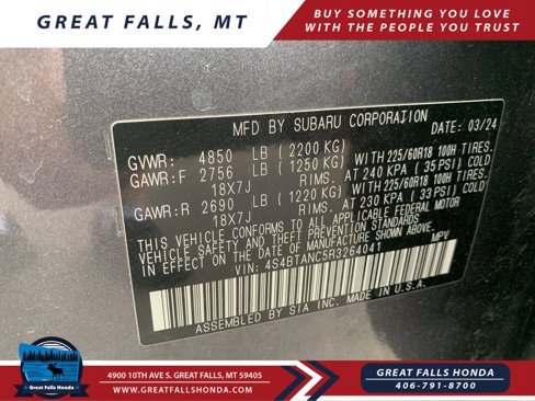 Used 2024 Subaru Outback Limited image 32