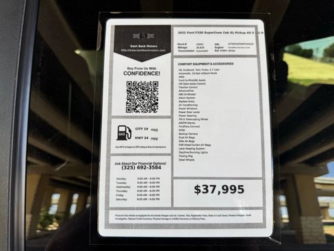 Used 2021 Ford F150 XL w/ STX Appearance Package image 35