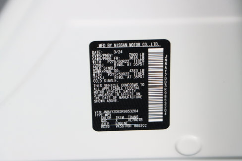 Used 2024 Nissan Armada Platinum w/ Captain's Chairs Package image 37