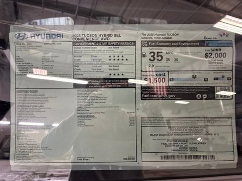 Used 2025 Hyundai Tucson SEL image 33