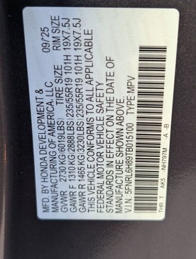 New 2026 Honda Odyssey Touring image 21