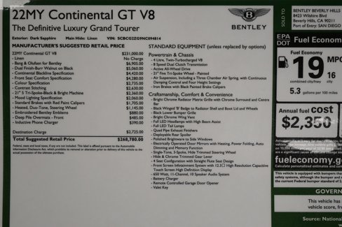Used 2022 Bentley Continental GT image 23