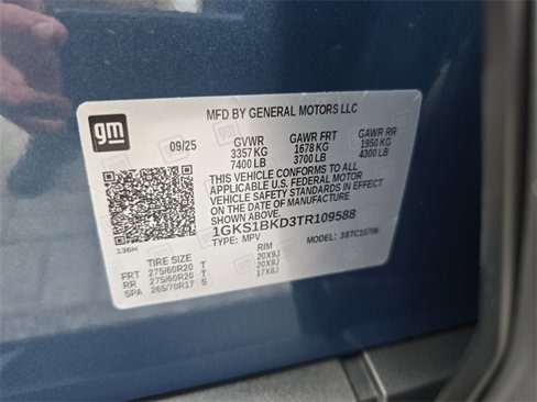 New 2026 GMC Yukon Elevation w/ LPO, Floor Liner Package image 32