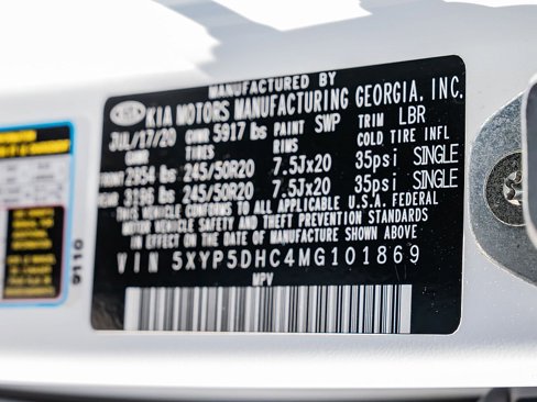 Used 2021 Kia Telluride SX w/ Nightfall Edition Package image 37