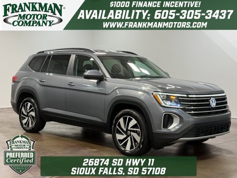Used 2025 Volkswagen Atlas SE image 1
