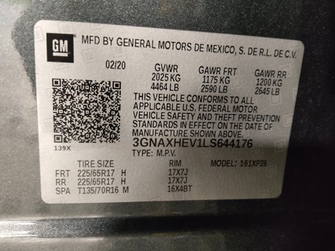 Used 2020 Chevrolet Equinox LS image 33
