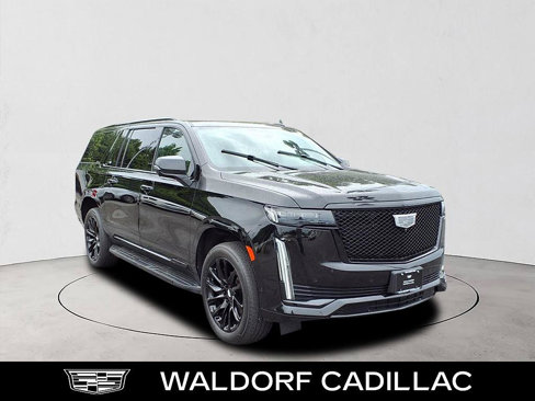 Used 2021 Cadillac Escalade ESV Sport w/ LPO, ONYX Package image 1