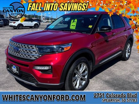 Certified 2022 Ford Explorer Limited w/ Equipment Group 301A image 1