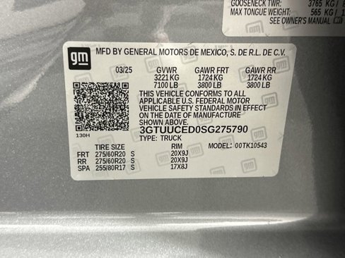 New 2025 GMC Sierra 1500 Elevation w/ Elevation Premium Package image 30