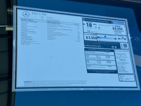 New 2025 Mercedes-Benz G 550 image 28