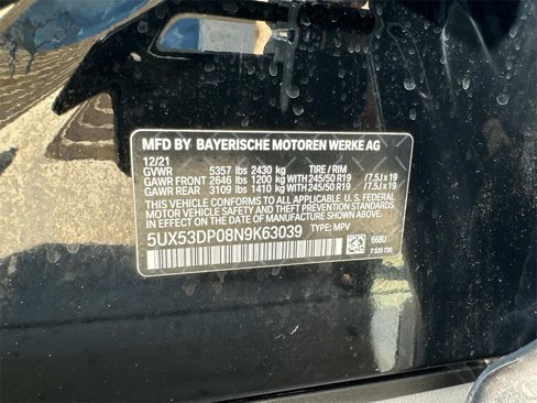 Used 2022 BMW X3 xDrive30i image 31