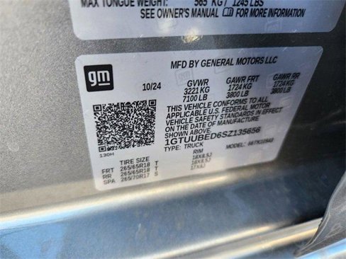 New 2025 GMC Sierra 1500 SLE w/ X31 Off-Road Package image 17