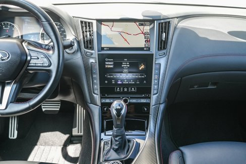 Certified 2022 INFINITI Q50 Red Sport 400 image 12