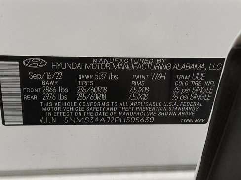 Used 2023 Hyundai Santa Fe SEL w/ Premium Package image 33