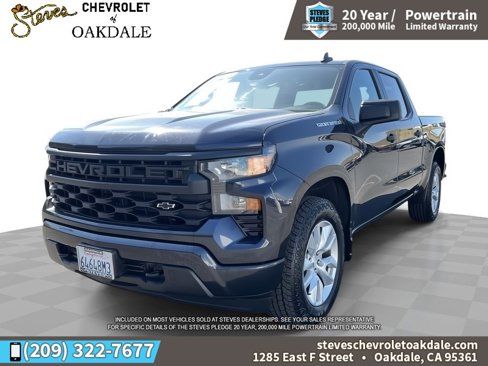Certified 2022 Chevrolet Silverado 1500 Custom image 1