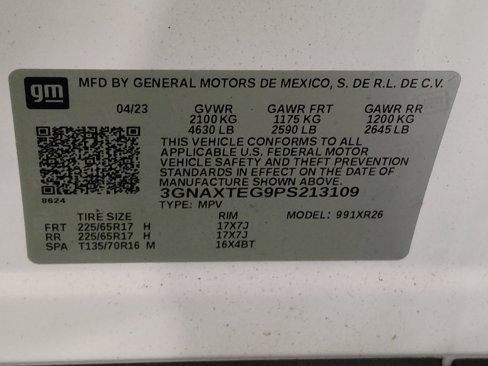 Used 2023 Chevrolet Equinox LT w/ LPO, Floor Liner Package image 33