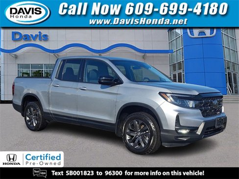 Certified 2025 Honda Ridgeline Sport image 1