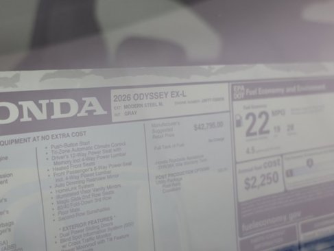 New 2026 Honda Odyssey EX-L image 28