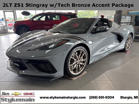 New 2025 Chevrolet Corvette Stingray Preferred Cpe w/ Z51 Performance Package image 1