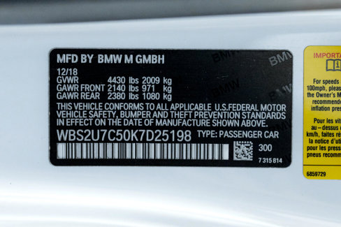 Used 2019 BMW M2 Competition w/ Executive Package image 87