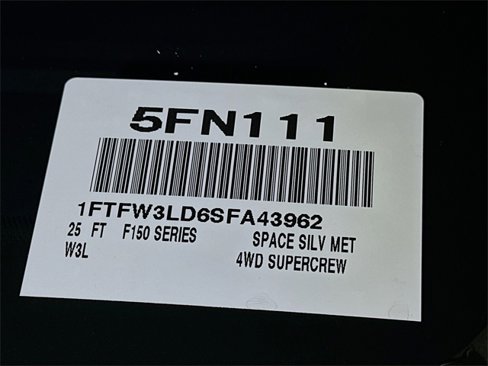 New 2025 Ford F150 XLT w/ Equipment Group 303A High image 17