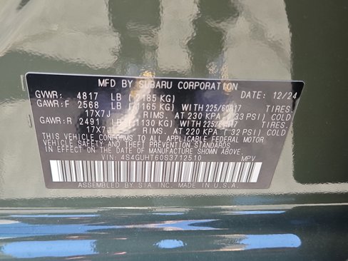 Certified 2025 Subaru Crosstrek 2.5i Wilderness image 7