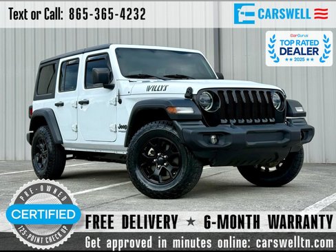 Used 2020 Jeep Wrangler Unlimited Sport image 1