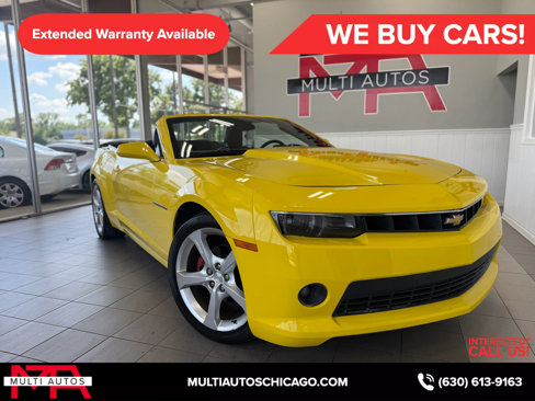 Used 2015 Chevrolet Camaro LT w/ RS Package image 3