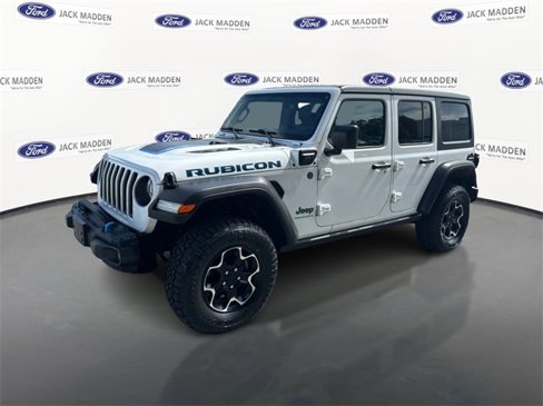 Used 2023 Jeep Wrangler Unlimited Rubicon 4xe w/ Steel Bumper Group image 2