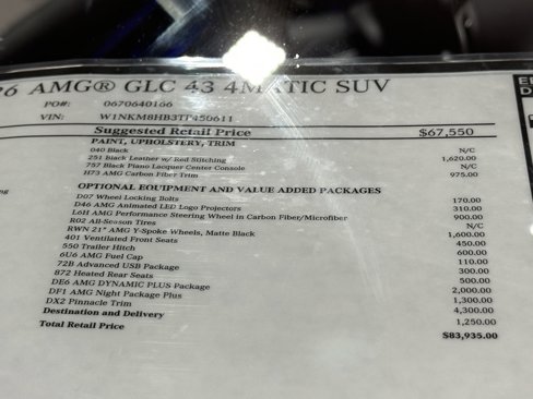 New 2026 Mercedes-Benz GLC 43 AMG 4MATIC image 19