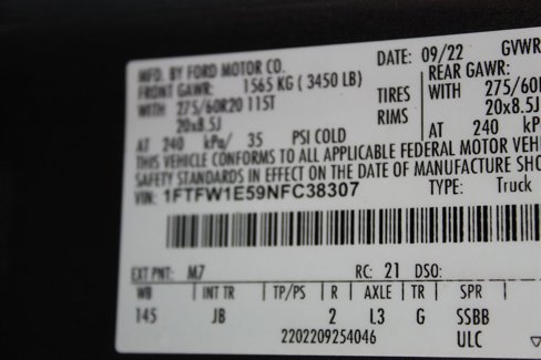 Used 2022 Ford F150 XL w/ STX Black Appearance Package image 19