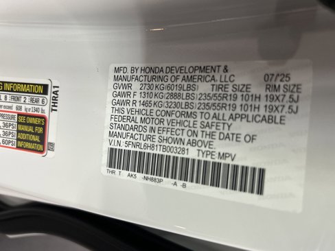 New 2026 Honda Odyssey Touring image 21