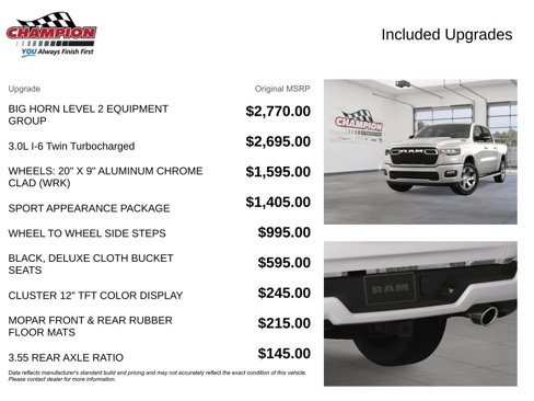 New 2025 RAM 1500 Big Horn image 6