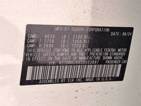 Certified 2025 Subaru Legacy Premium w/ Popular Package #1A image 29