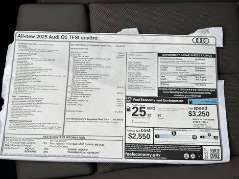 New 2025 Audi Q5 Premium Plus image 33