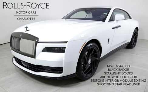 New 2025 Rolls-Royce Spectre Black Badge image 1