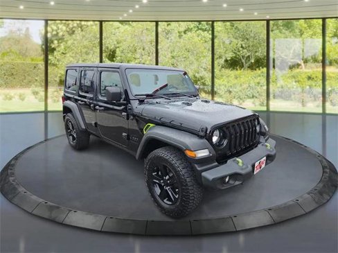 Certified 2021 Jeep Wrangler Unlimited Sport image 1