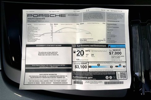 New 2026 Porsche 911 Carrera GTS image 24