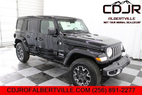 Used 2024 Jeep Wrangler Sahara w/ Technology Group image 1