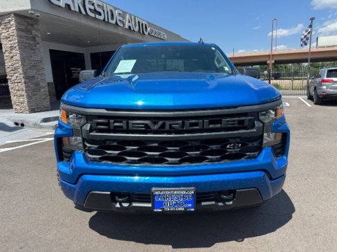 Used 2022 Chevrolet Silverado 1500 Custom w/ LPO, Dark Essentials Package image 2