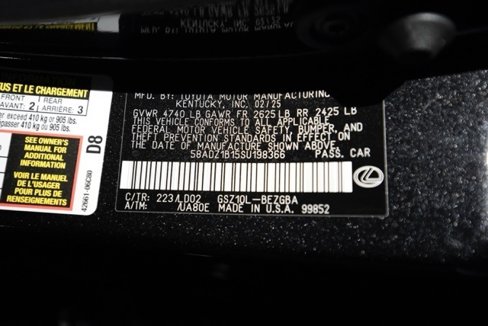 Used 2025 Lexus ES 350 w/ Premium Package image 46