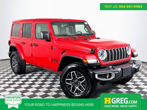 Used 2025 Jeep Wrangler Sahara image 1