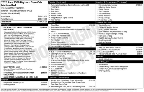 New 2026 RAM 2500 Big Horn image 2