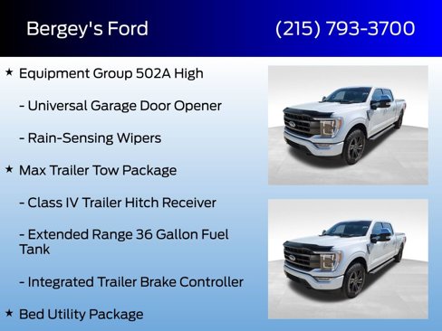 Certified 2022 Ford F150 Lariat w/ Equipment Group 502A High image 10