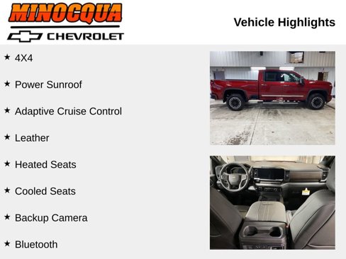 New 2025 Chevrolet Silverado 3500 High Country w/ High Country Premium Package image 2