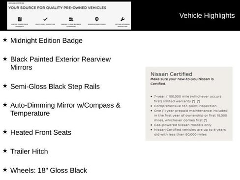 Certified 2021 Nissan Frontier SV w/ Midnight Edition Floor Mats image 13