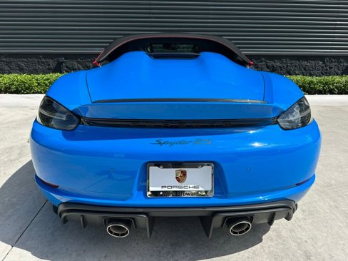 Certified 2025 Porsche 718 Boxster Spyder RS image 11