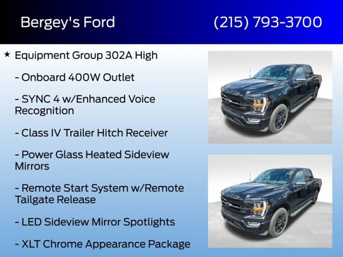 Certified 2022 Ford F150 XLT w/ Equipment Group 302A High image 8